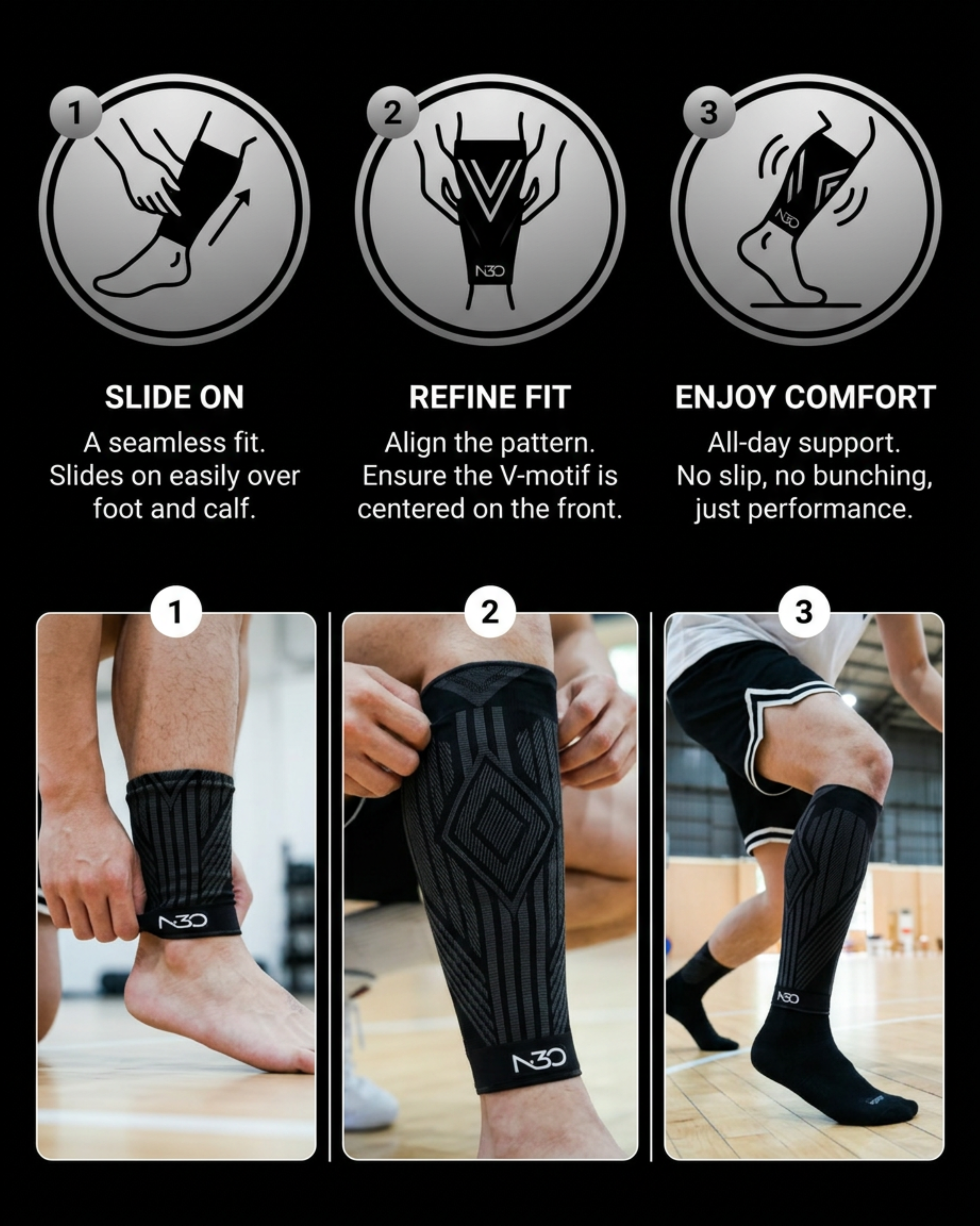 Compression Sleeves for the Curves