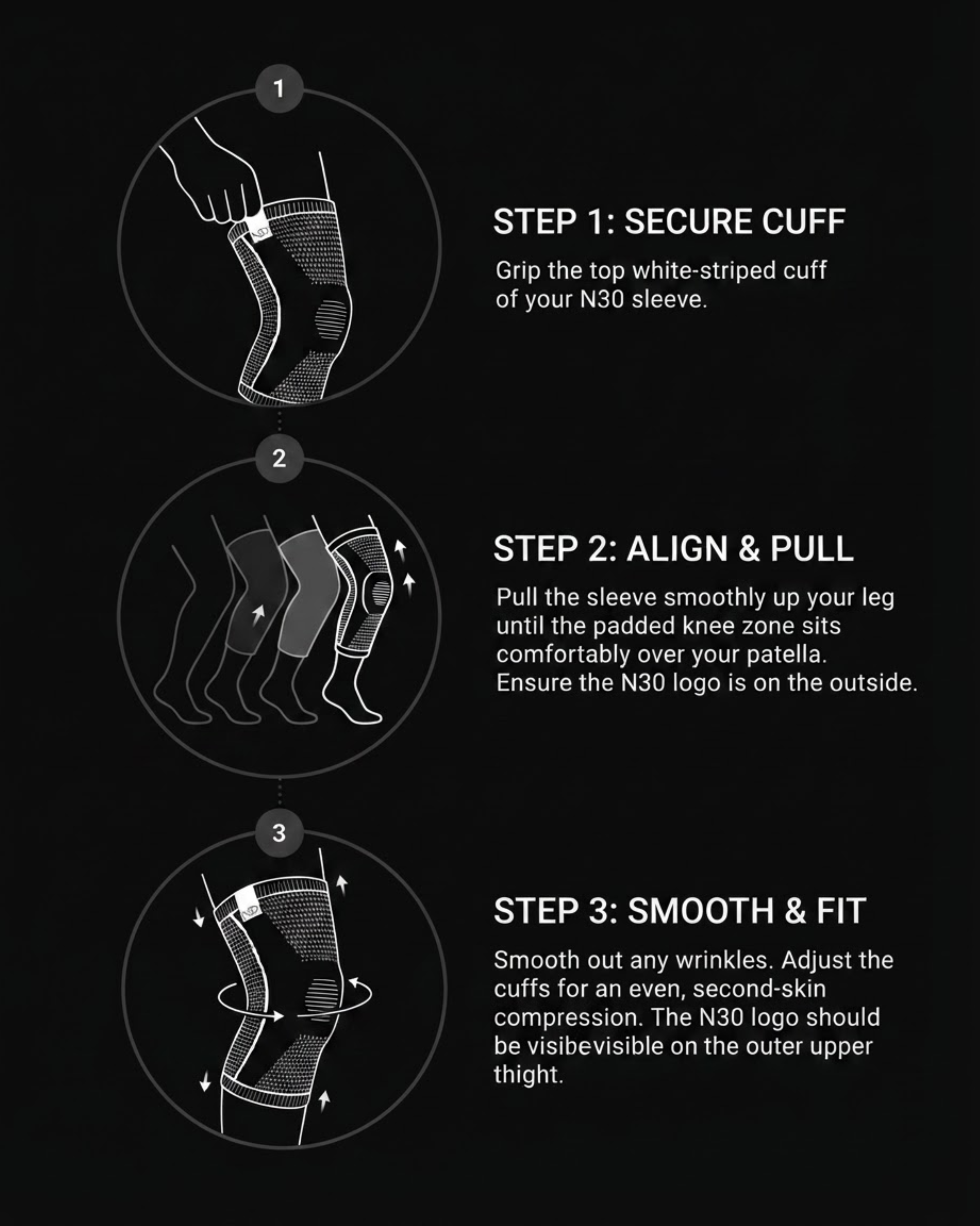 Knee Brace for Pain Relief and Stabilization
