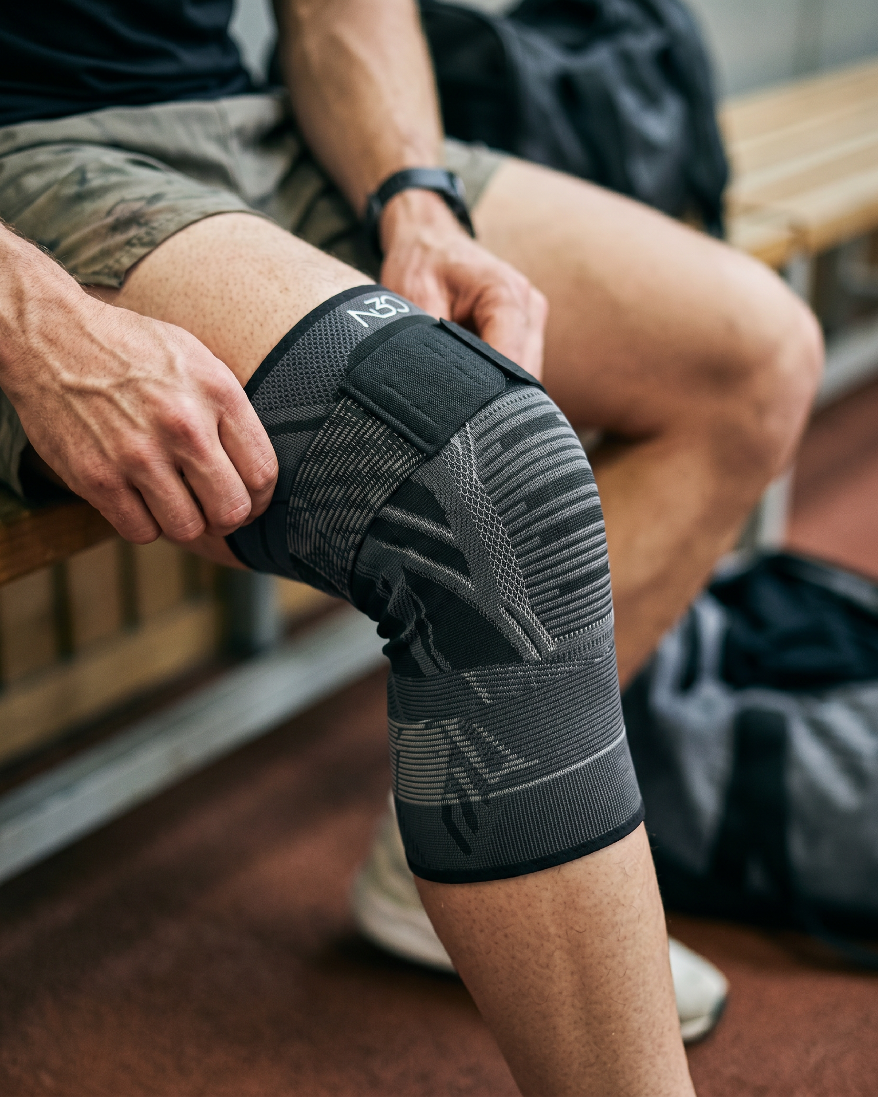 Adjustable Knee Brace Compression Sleeve