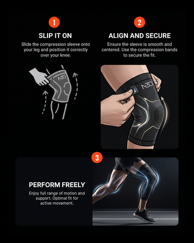 Leg Compression Sleeves | Full Support For Knee , Calf , Thigh & shin splints
