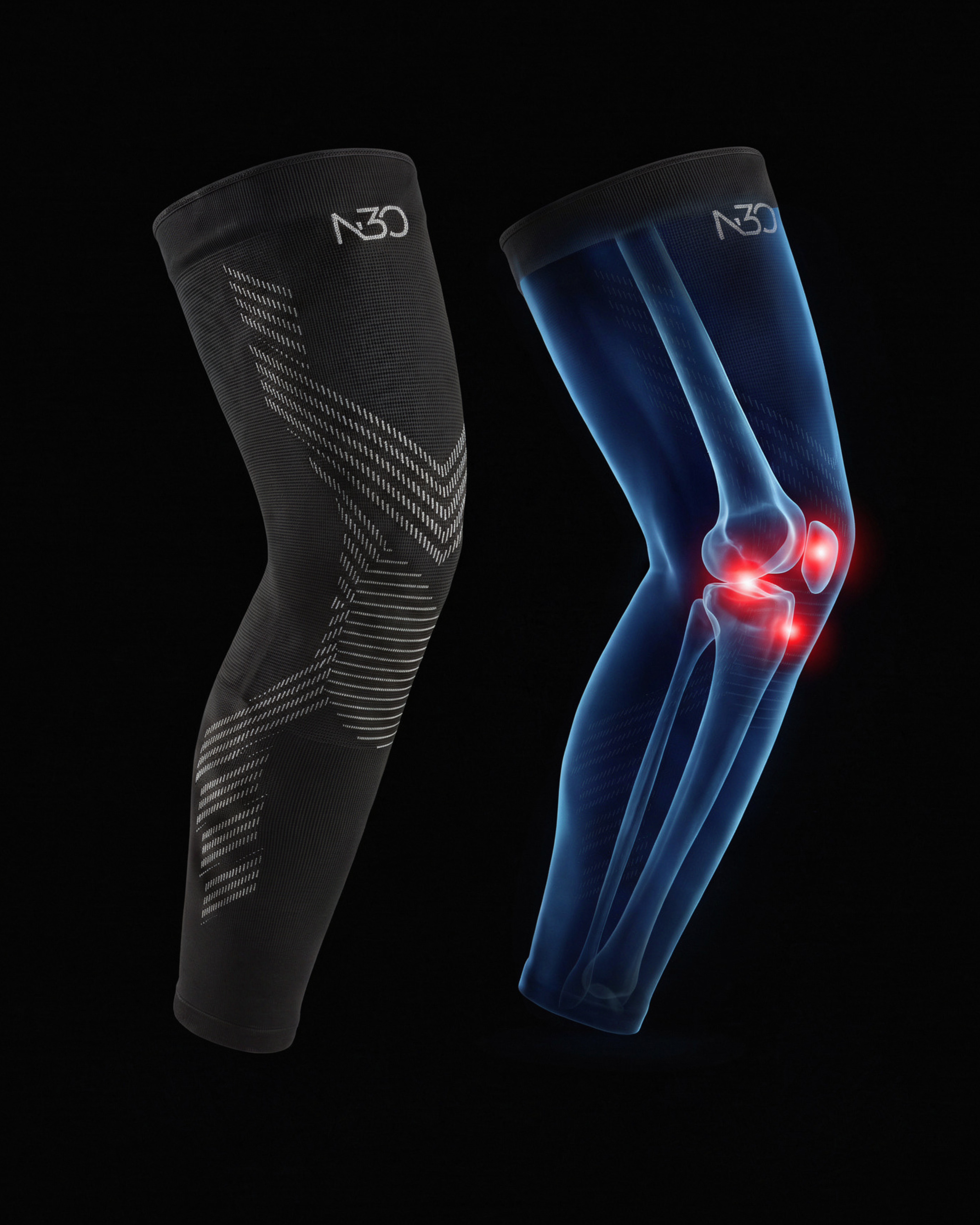 Leg Compression Sleeves | Full Support For Knee , Calf , Thigh & shin splints